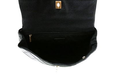 Lot 415 - Chanel Black Square Timeless Classic Backpack