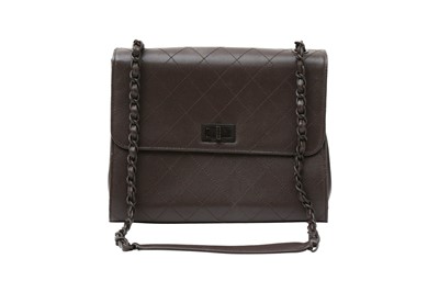 Lot 233 - Chanel Brown Reissue Single Flap Bag