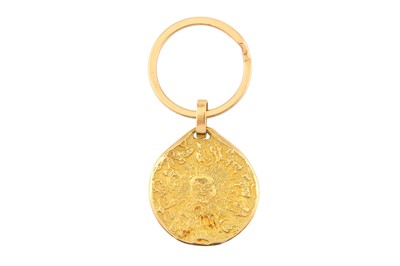 Lot 119 - A GOLD KEYCHAIN