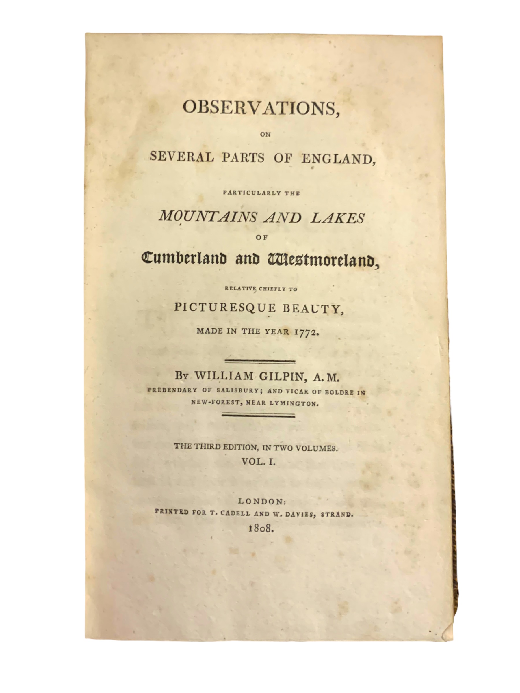 Lot 61 - British topography.-