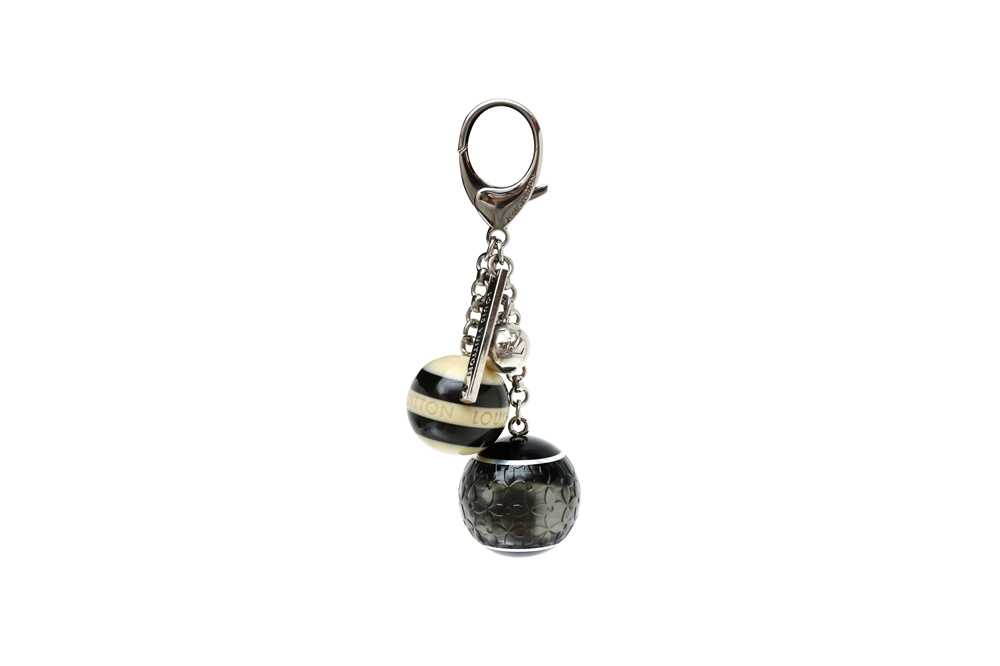 Lot 616 - Louis Vuitton Black Snooker Ball Bag Charm