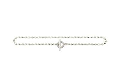 Lot 570 - Gucci Silver Boule Chain Necklace