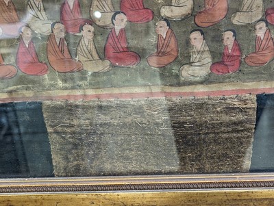 Lot 348 - A TIBETAN PAINTED THANGKA