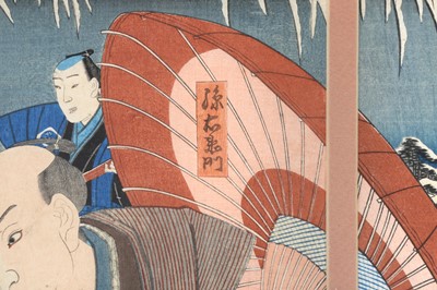 Lot 330 - UTAGAWA TOYOKUNI III (UTAGAWA KUNISADA 1786 - 1865)