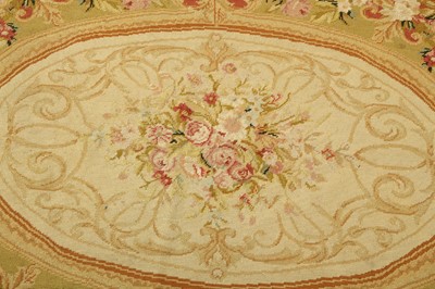 Lot 1370 - A FINE CHINESE NEEDLEPOINT LARGE RUG