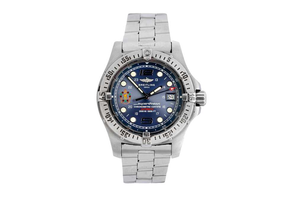 Lot 318 - BREITLING SUPEROCEAN STEELFISH.