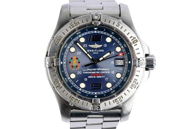 Lot 318 - BREITLING SUPEROCEAN STEELFISH.