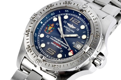 Lot 318 - BREITLING SUPEROCEAN STEELFISH.