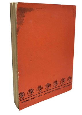 Lot 308 - Dahl. The BFG, Uncorrected proof copy, 1982