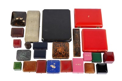 Lot 234 - A collection of jewellery boxes