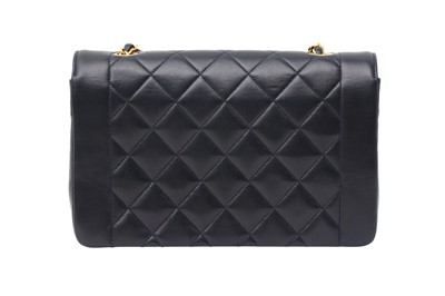 Lot 152 - Chanel Navy Medium Diana Flap Bag