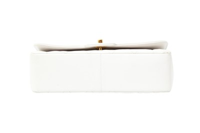 Lot 466 - Chanel White Medium Diana Flap Bag