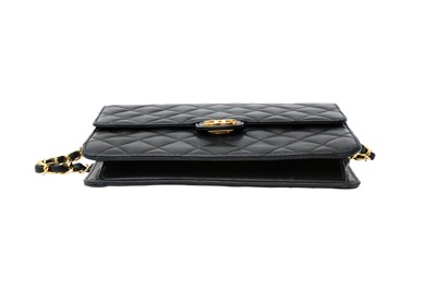 Lot 403 - Chanel Black Small Single Flap Bag