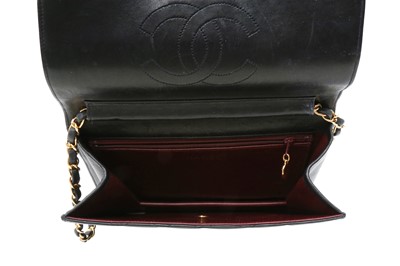 Lot 403 - Chanel Black Small Single Flap Bag