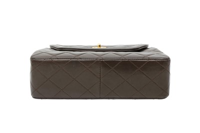 Lot 231 - Chanel Brown Bijoux Mini Trapeze Flap Bag