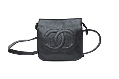 Lot 538 - Chanel Black CC Logo Belt Bag