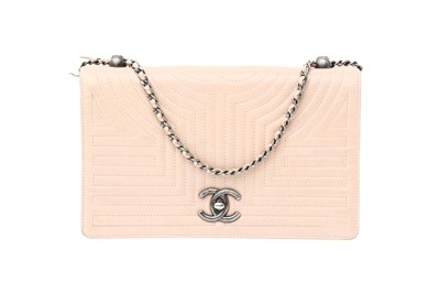 Lot 51 - Chanel Blush Korean Garden Medium Flap Bag