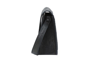 Lot 449 - Chanel Black Trapeze Flap Shoulder Bag