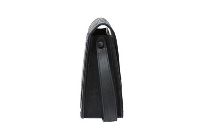 Lot 449 - Chanel Black Trapeze Flap Shoulder Bag