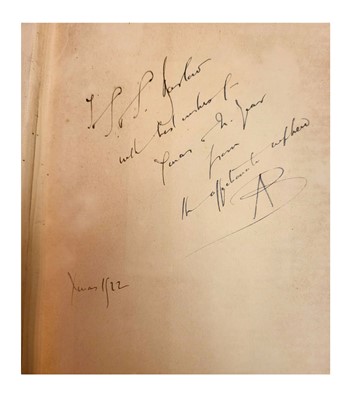 Lot 223 - [Bennett (Arnold)] Bourne. A Farmer's Life, inscribed. 1922