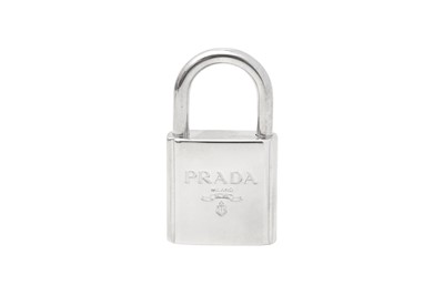 Lot 559 - Prada Padlock Logo Key Ring