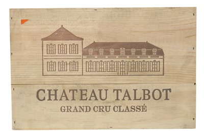 Lot 128 - Chateau Talbot, 4eme Cru Classe, Saint Julien, 2016, six bottles (OWC)
