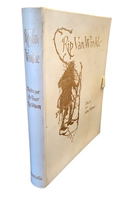 Lot 334 - Rackham. Rip Van Winkle, French Ltd ed. Paris, 1906