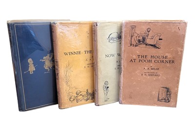 Lot 315 - Milne. [The Christopher Robin Books] 4 vol. first ed. 1924-28