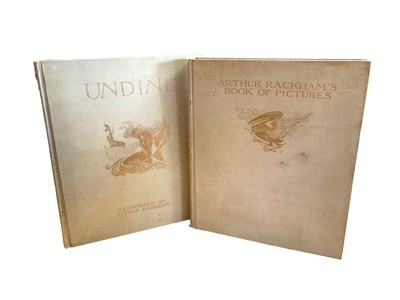 Lot 323 - Rackham. Book of Pictures & Undine, Ltd ed. 1913 & 1909.