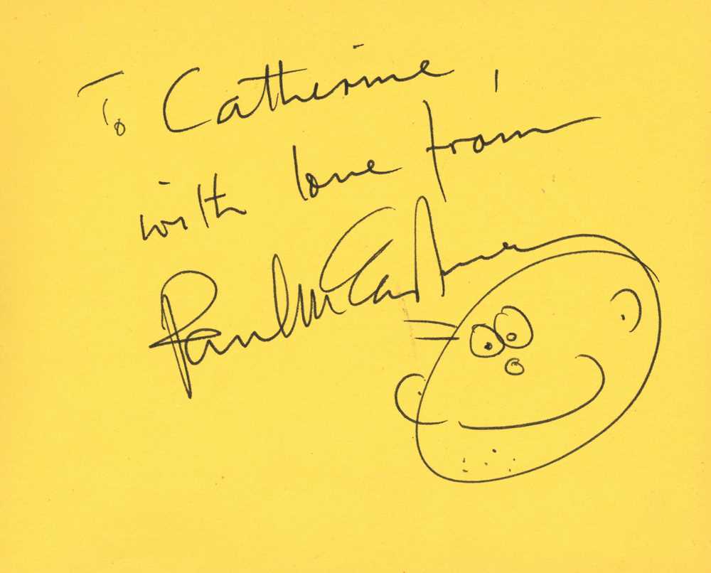 Lot 47 - Autograph Album.- Incl. Paul McCartney