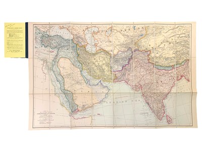 Lot 94 - Stanford (Edward, pub.) A collection of 19 maps, including: A Map of the Countries Between Constantinople and Calcutta