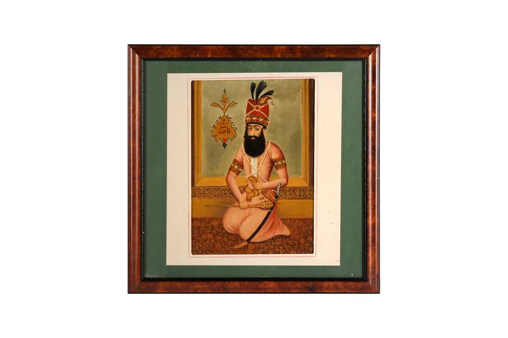 Lot 199 - A SEATED PORTRAIT OF NADIR SHAH (1688