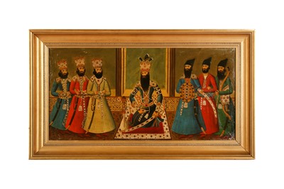 Lot 202 - FATH 'ALI SHAH QAJAR AND HIS COURT