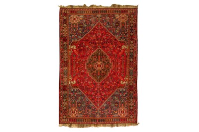 Lot 308 - A LARGE QASHQAI RUG, SOUTH-WEST PERSIA