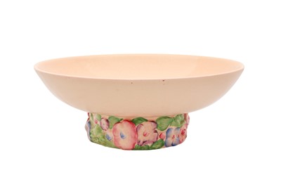 Lot 1581 - A CLARICE CLIFF MY GARDEN PATTERN FRUIT BOWL, NEWPORT POTTERY CO