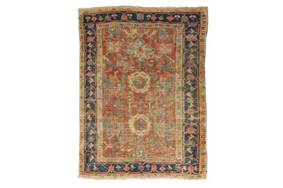 Lot 1355 - AN ANTIQUE ZIEGLER RUG, WEST PERSIA