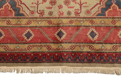 Lot 8 - A FINE XINJIANG CARPET, CHINA