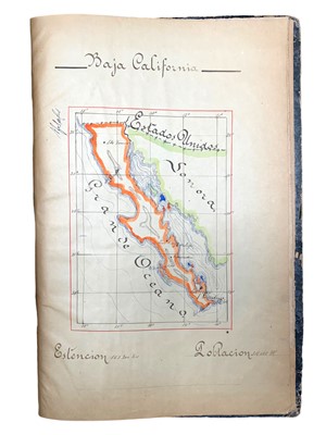 Lot 134 - Salas (Miguel) Atlas de la Republica Mexicana