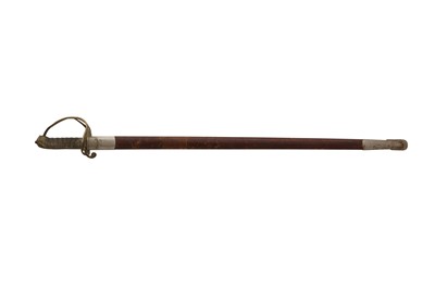 Lot 1690 - A BRITISH 1845 INFANTRY OFFICERS SWORD