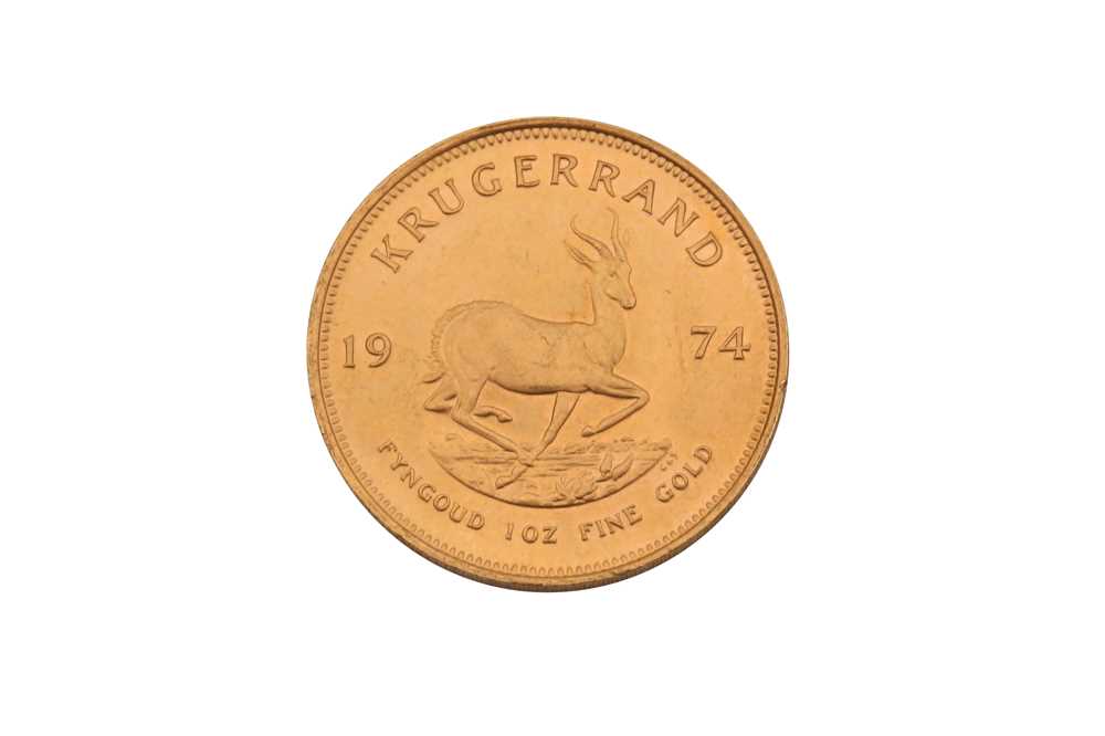 Lot 1075 - A SOUTH AFRICAN FULL KRUGERRAND