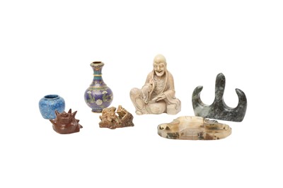 Lot 558 - A GROUP OF CHINESE SCHOLAR'S OBJECTS