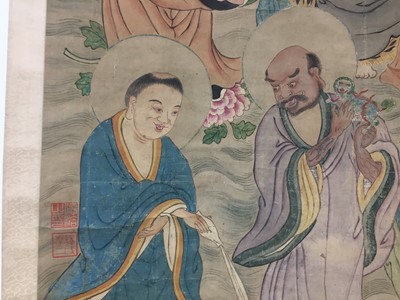 Lot 50 - ATTRIBUTED TO QIAN XUAN 錢選（款）(Huzhou, China, 1235 - 1305)