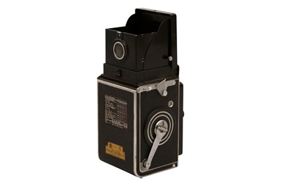 Lot 1740 - A ROLLEIFLEX COMPUR-RAPID CAMERA