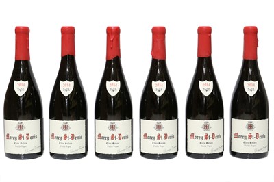 Lot 153 - Morey St Denis, Clos Solon, Domaine Fourrier, 2014, six bottles