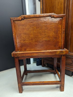 Lot 6 - A PAIR OF CHINESE WOOD CHAIRS