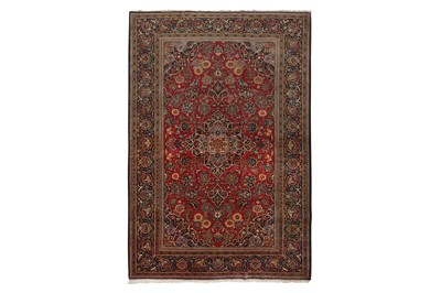 Lot 92 - A FINE KASHAN RUG, CENTRAL PERSIA