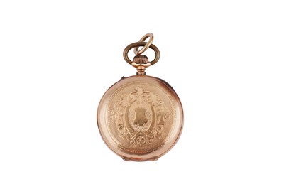 Lot 381 - OPEN-FACE POCKET WATCH.