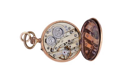 Lot 381 - OPEN-FACE POCKET WATCH.