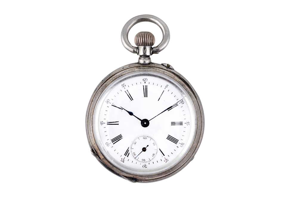 Lot 1114 - FOB POCKET WATCH.