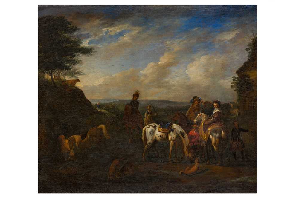 Lot 18 - CIRCLE OF CAREL VAN FALENS (ANTWERP 1683-1733 PARIS)
